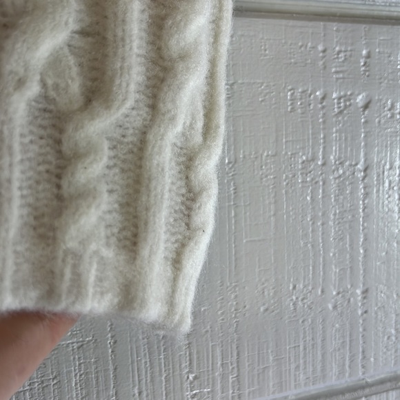 FREE PEOPLE Sunkeeper Cable Knit Cami Crop Top M - Picture 2 of 5